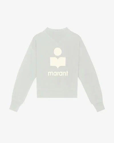 Isabel Marant - Women's gray logo sweater
