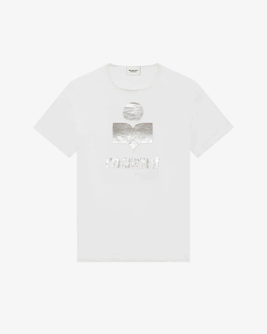 Isabel Marant - women's white/silver t-shirt